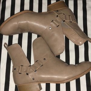 Brown booties